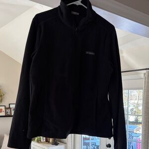 Columbia Women's Black fleece good condition XL